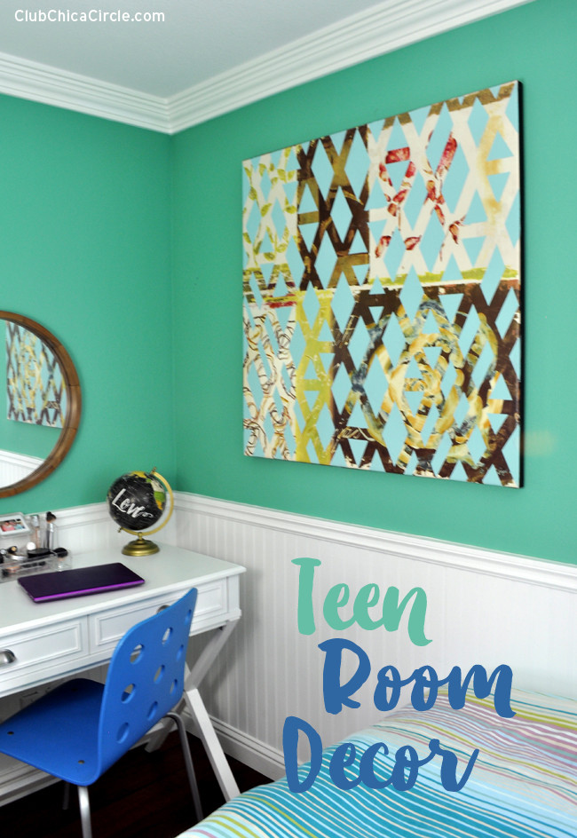 DIY Wall Decor For Teenagers
 Teen Room Decor with FrogTape