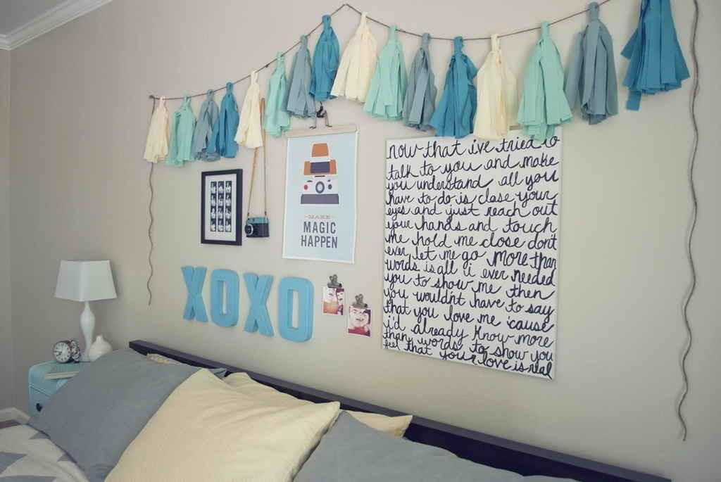 DIY Wall Decor For Teenagers
 20 Ideas of Wall Art for Teenage Girl Bedrooms