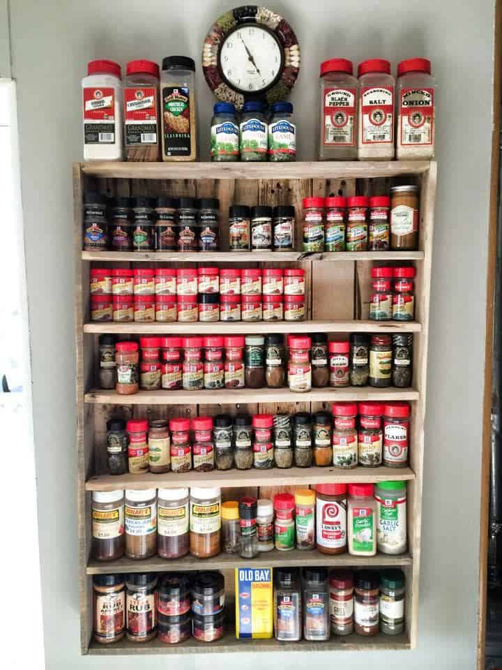 DIY Wall Mount Spice Rack
 30 Spice Rack Ideas Clever & Practical Spice Storage
