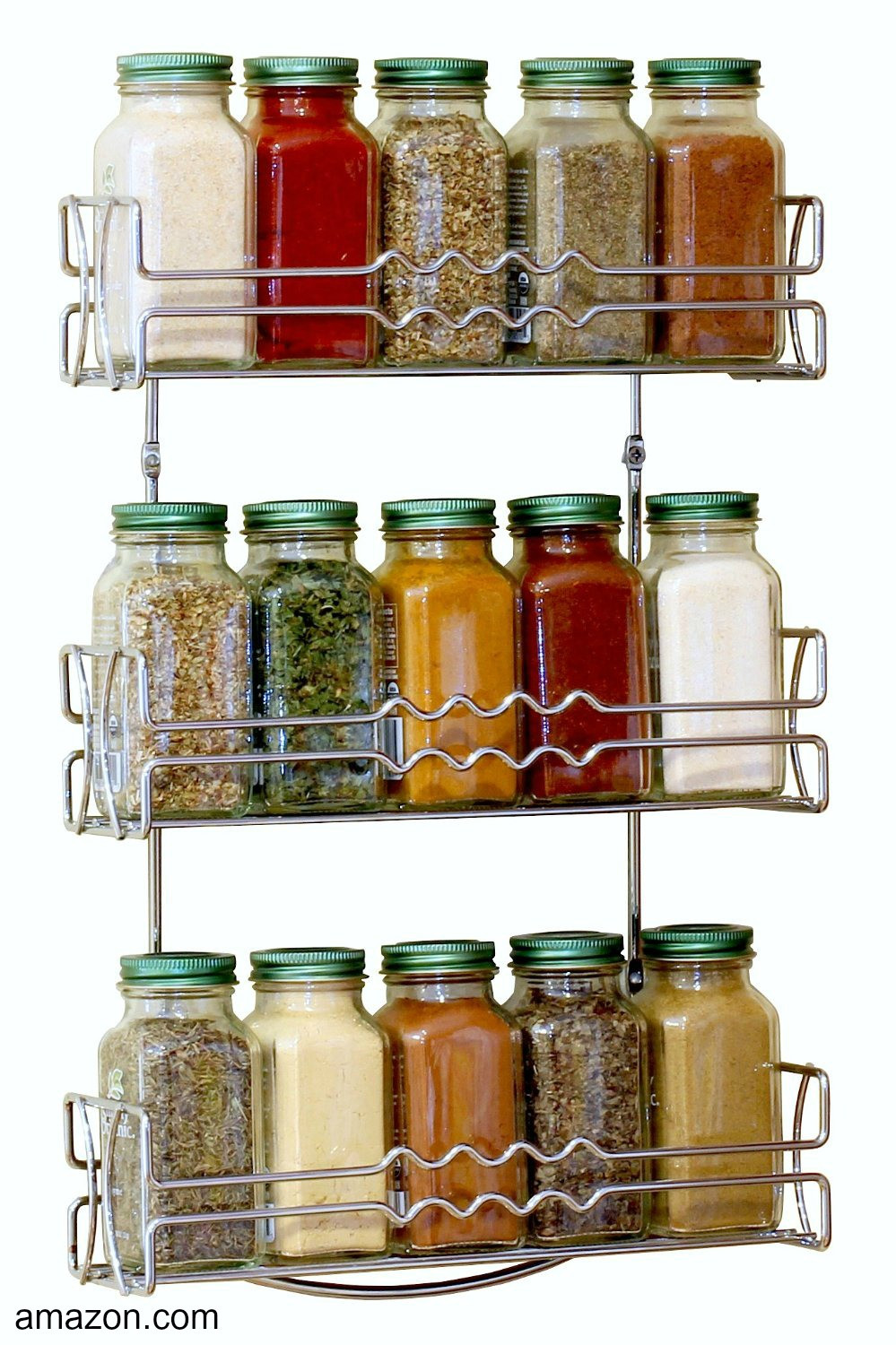 DIY Wall Mount Spice Rack
 Time to Spice Things Up