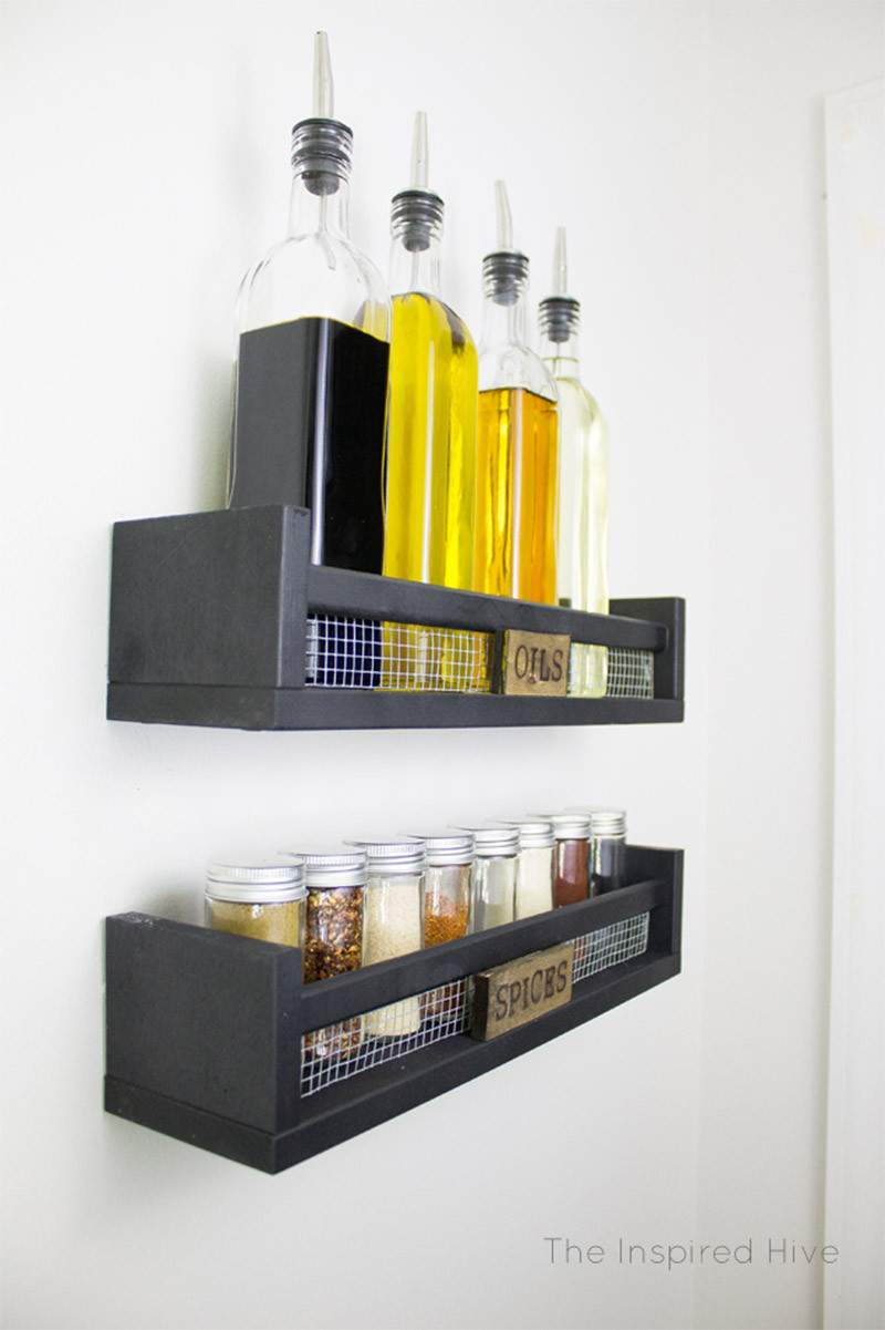 DIY Wall Mount Spice Rack
 11 DIY Spice Rack Ideas For A Whimiscal Kitchen Full