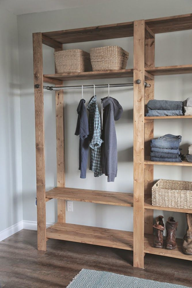 DIY Wardrobe Plans
 Diy Closet Plans WoodWorking Projects & Plans