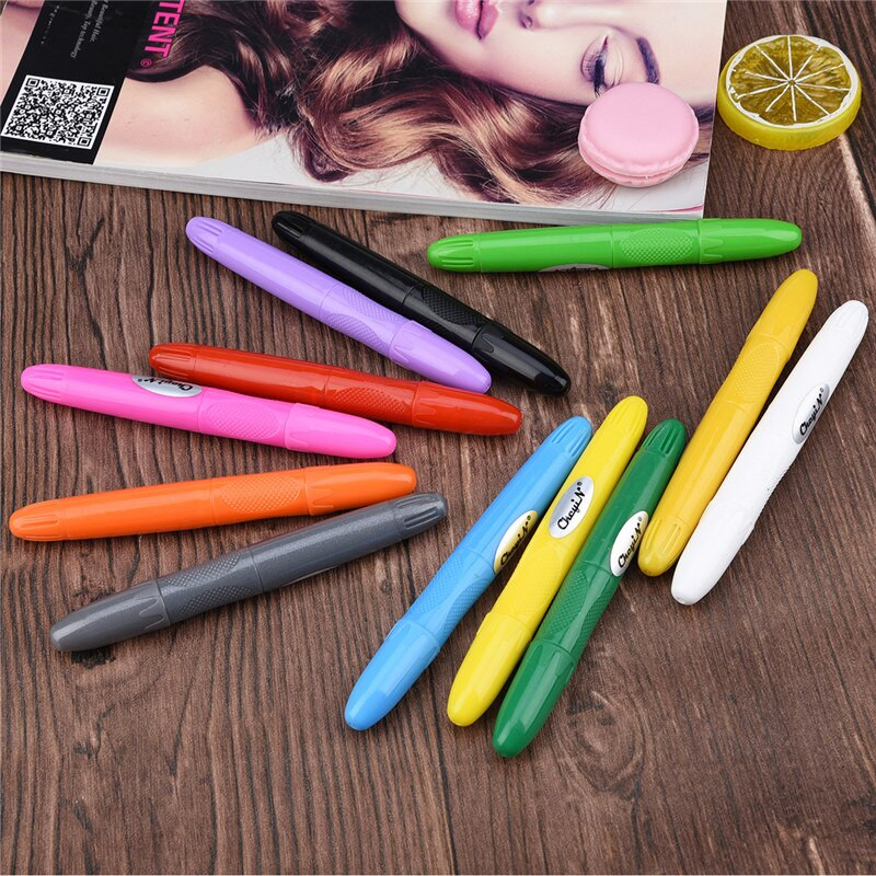 DIY Washable Hair Dye
 12 Colors Kit Washable Hair Chalk Pen Temporary Colorful