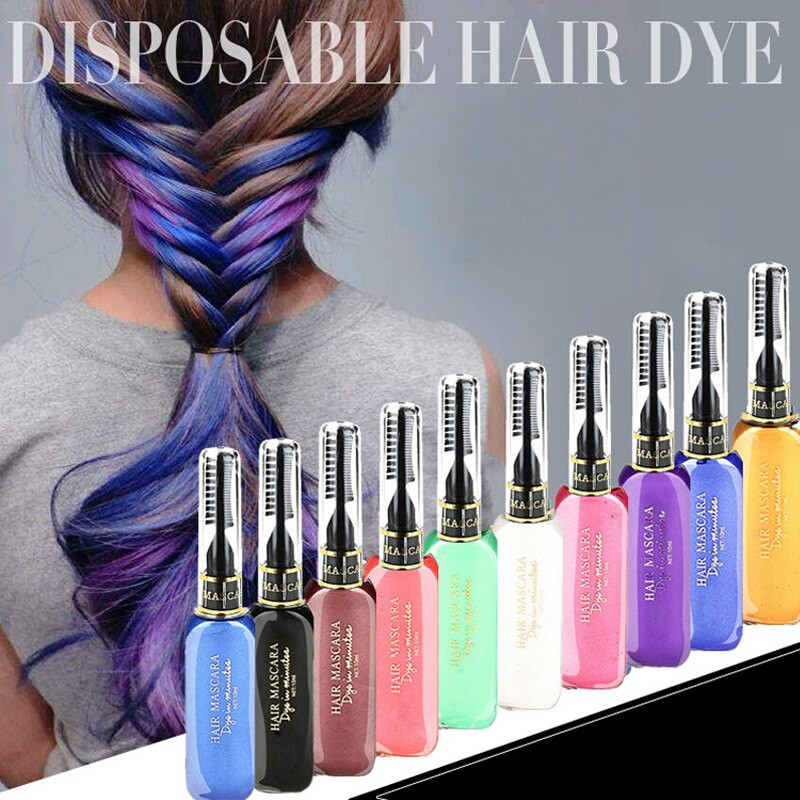 DIY Washable Hair Dye
 Aliexpress Buy Temporary washable Hair Dye Mascara