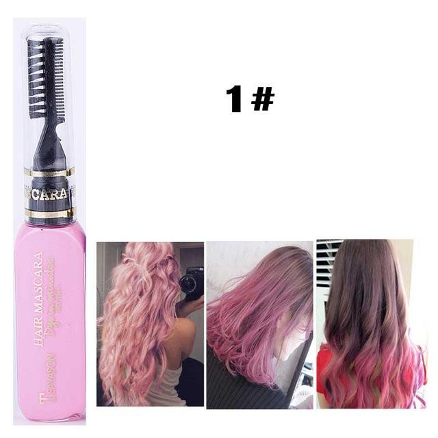 DIY Washable Hair Dye
 13 Colors e time Hair Color Hair Dye Temporary Non toxic