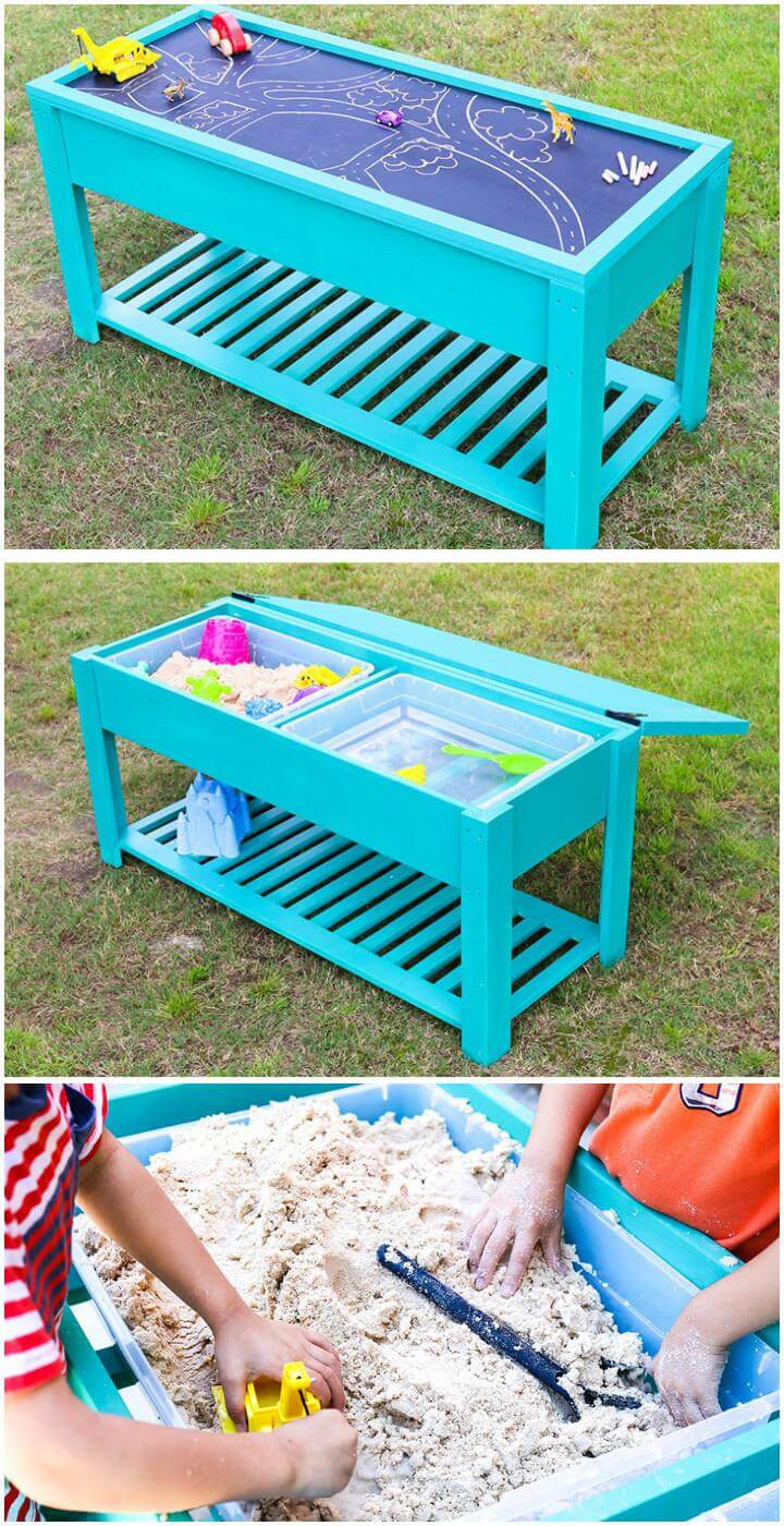 DIY Water Table For Toddlers
 60 DIY Sandbox Ideas and Projects for Kids DIY & Crafts
