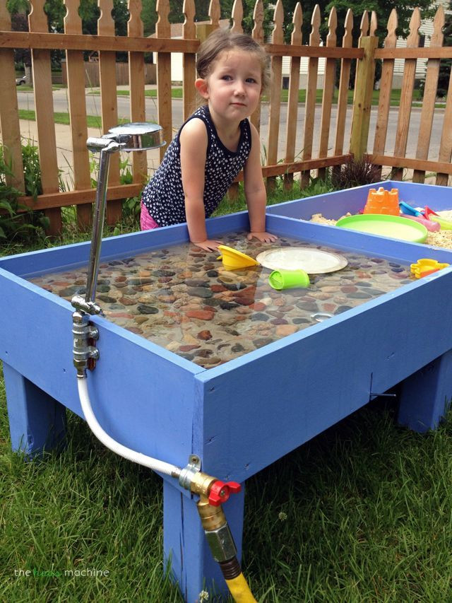 DIY Water Table For Toddlers
 DIY Sand & Water Table The Haas Machine