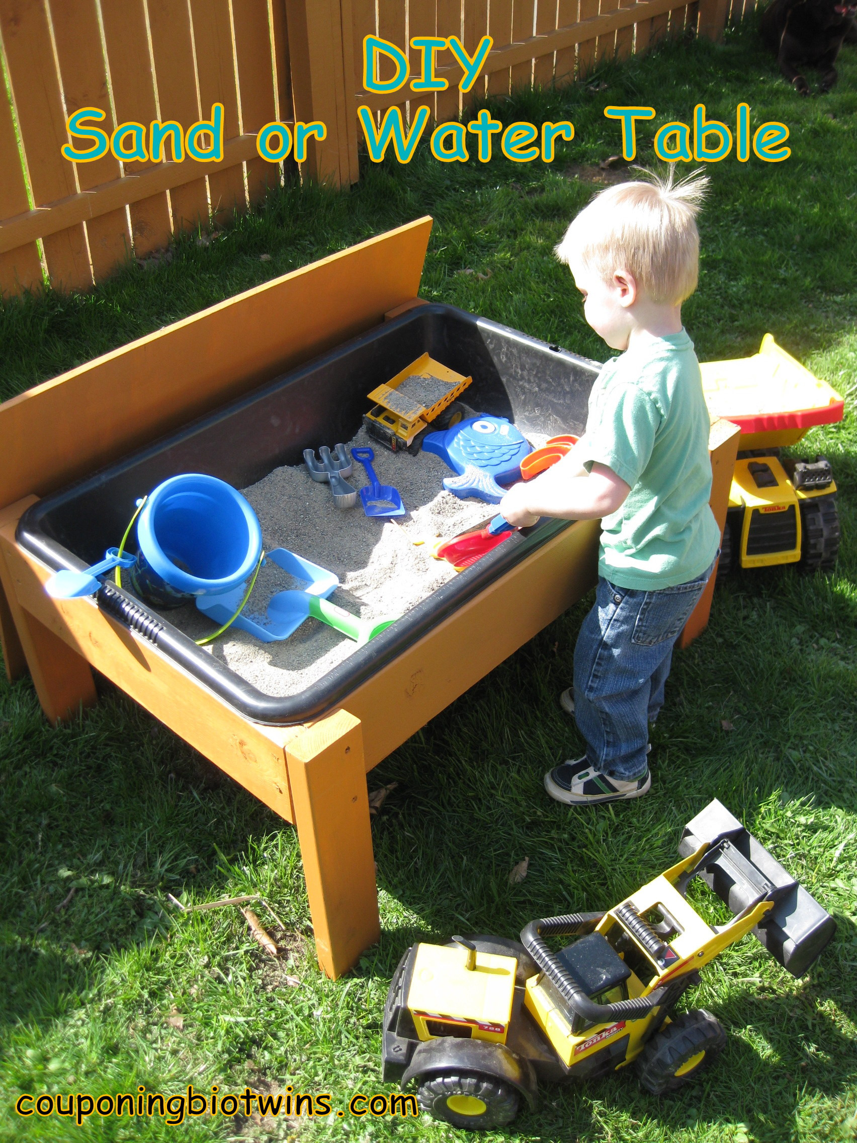 DIY Water Table For Toddlers
 DIY Sand or Water Table