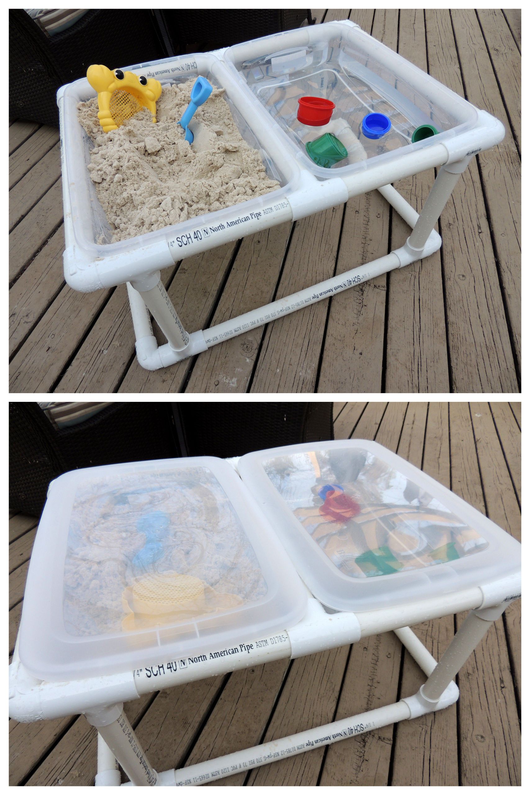 DIY Water Table For Toddlers
 DIY Sand & Water