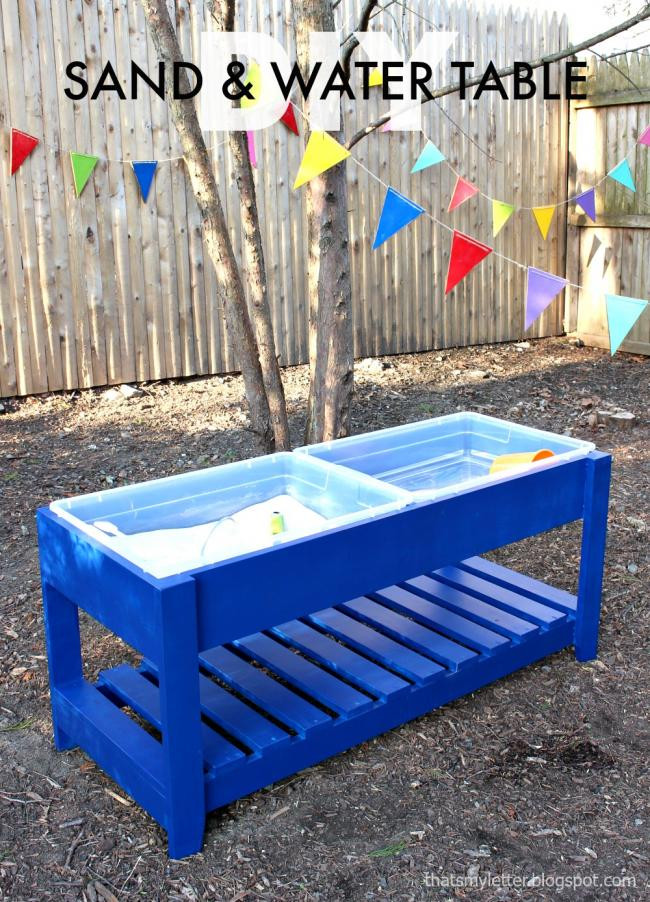 DIY Water Table For Toddlers
 DIY Sand & Water Table – FlowerPower Vase