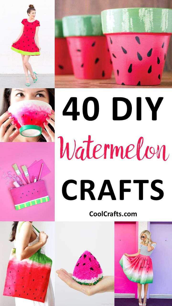 DIY Watermelon Costume
 40 DIY Watermelon Craft Ideas
