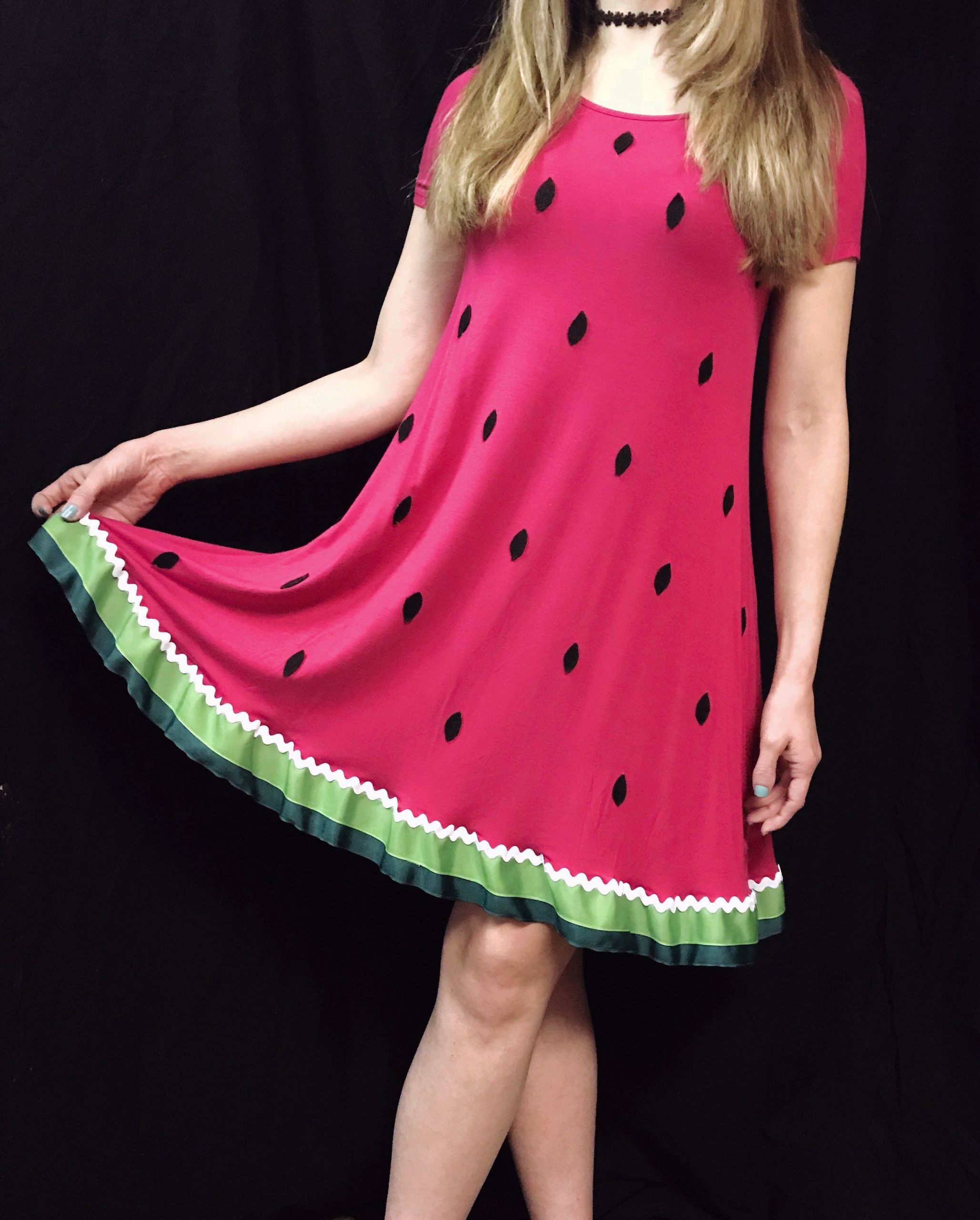 DIY Watermelon Costume
 Watermelon Dress DIY