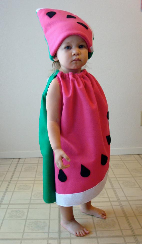 DIY Watermelon Costume
 Baby Costume Watermelon Fruit Food Toddler Infant Newborn