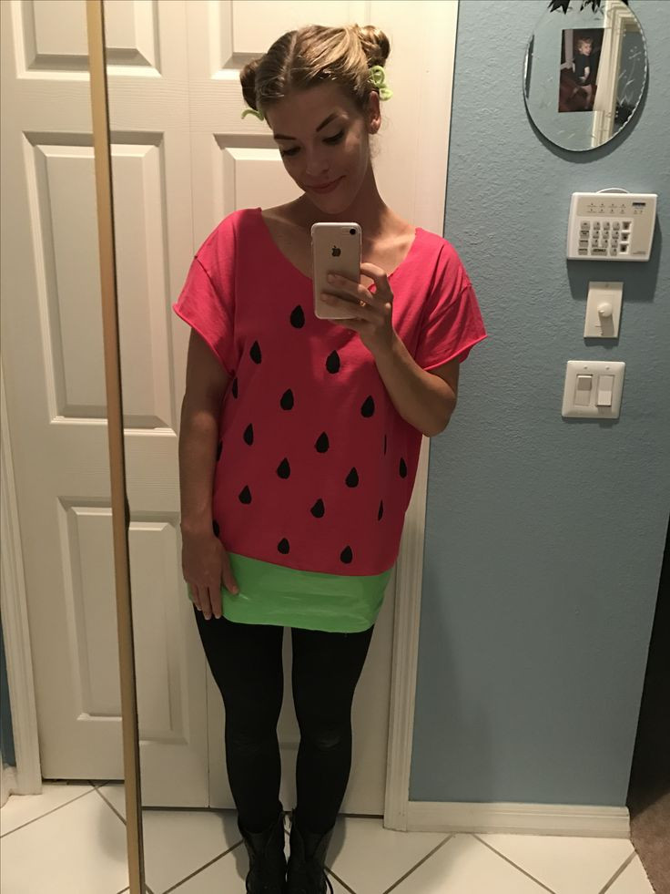 DIY Watermelon Costume
 Watermelon costume