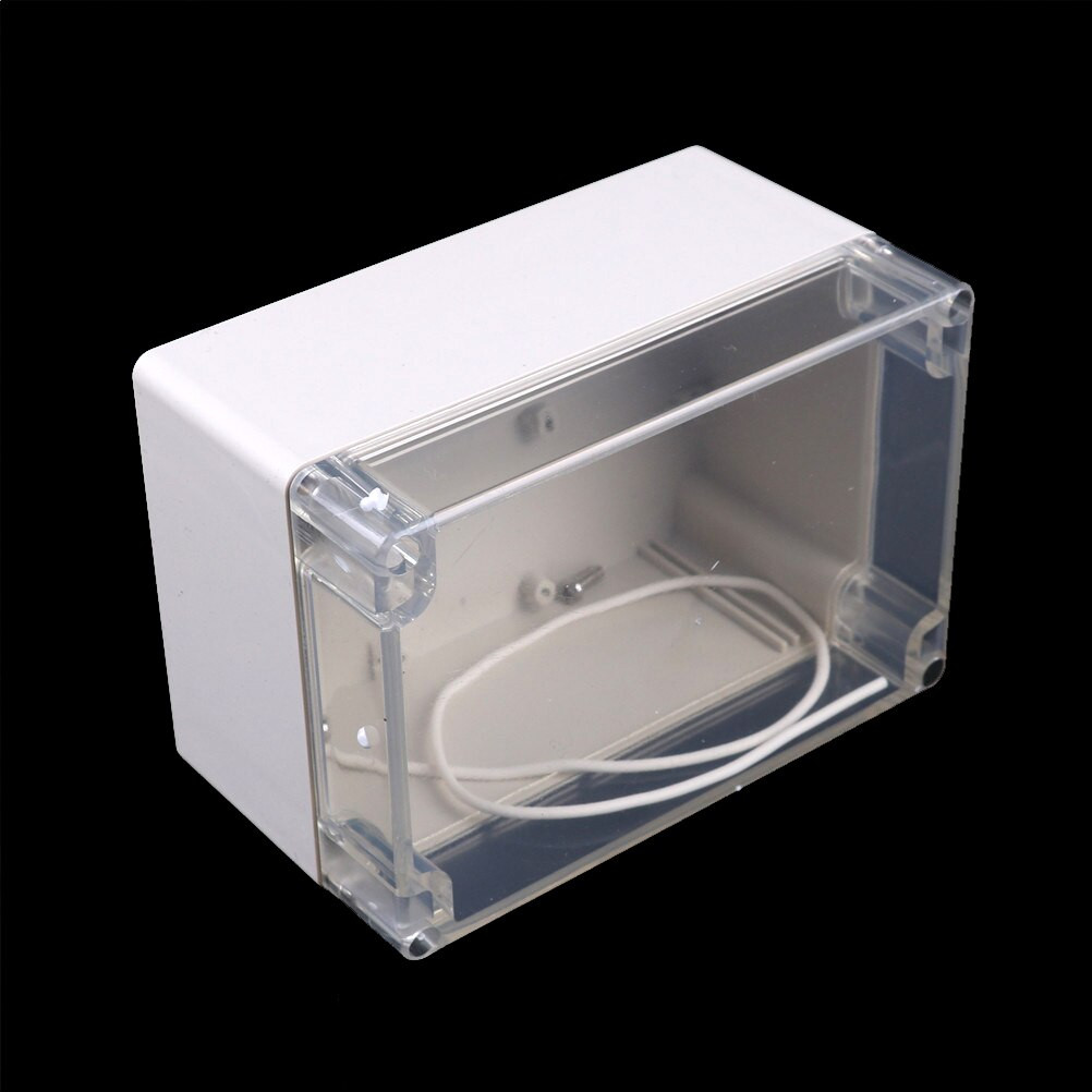 DIY Waterproof Box
 160x110x90mm Clear Cover Waterproof Enclosure Case Plastic