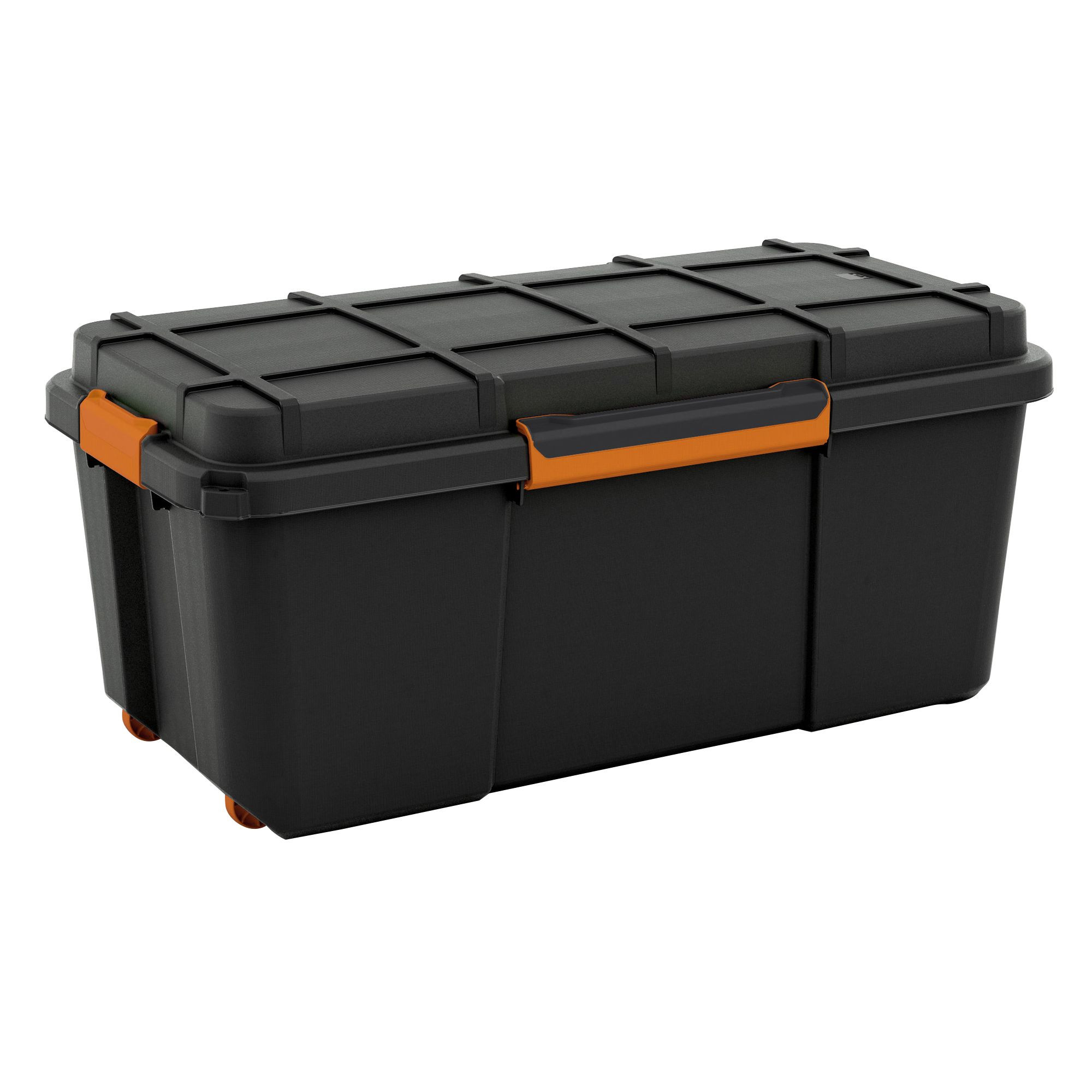 DIY Waterproof Box
 Form Flexi Store Black 74L Plastic Waterproof