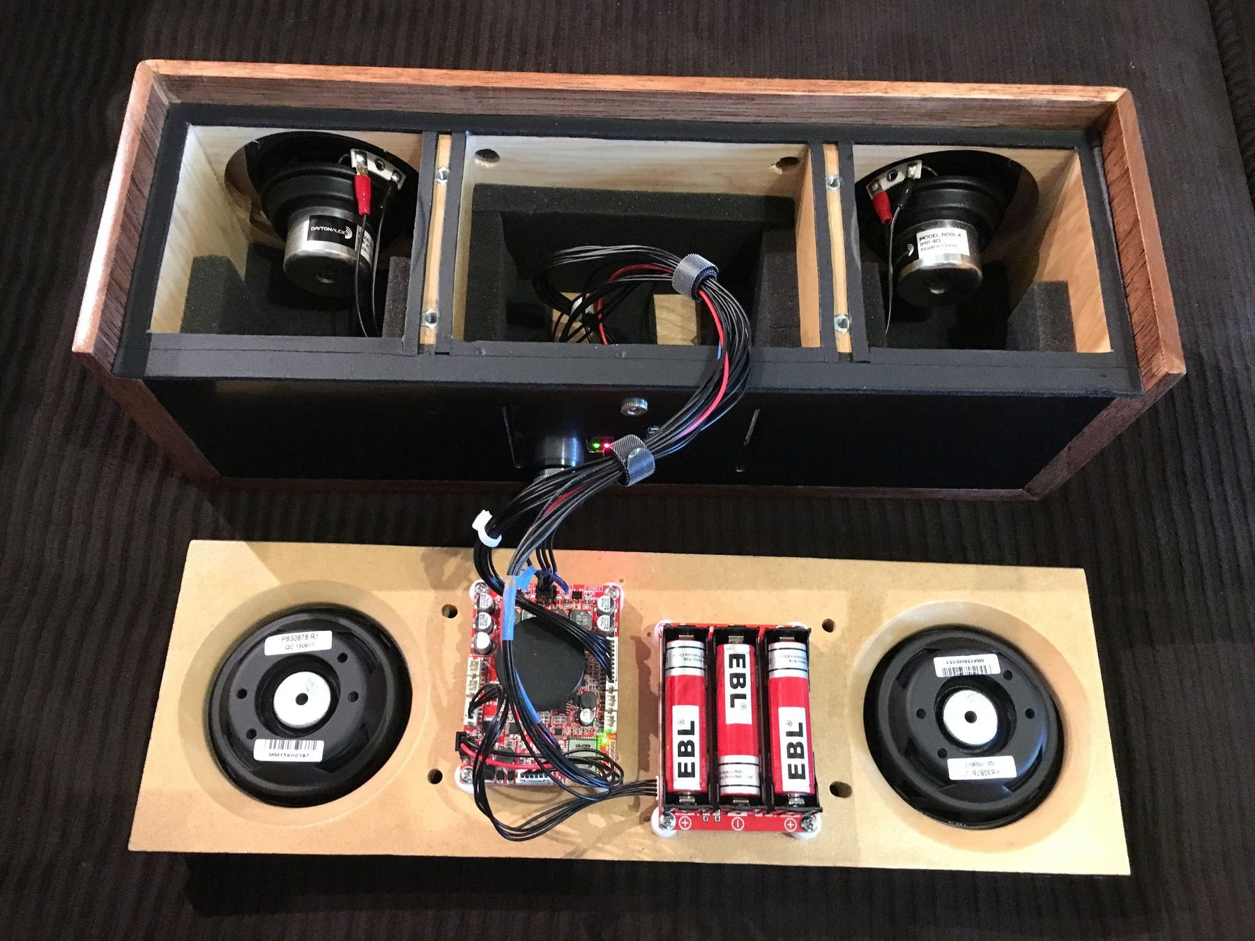 DIY Waterproof Speaker Box
 Dayton Audio KAB 250 2x50W Class D Audio Amplifier Board