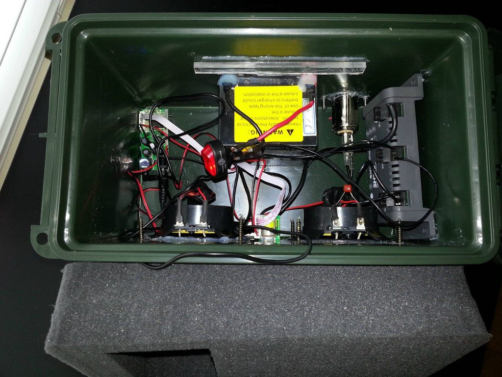 DIY Waterproof Speaker Box
 My DIY "waterproof" Ammo can system I d love some