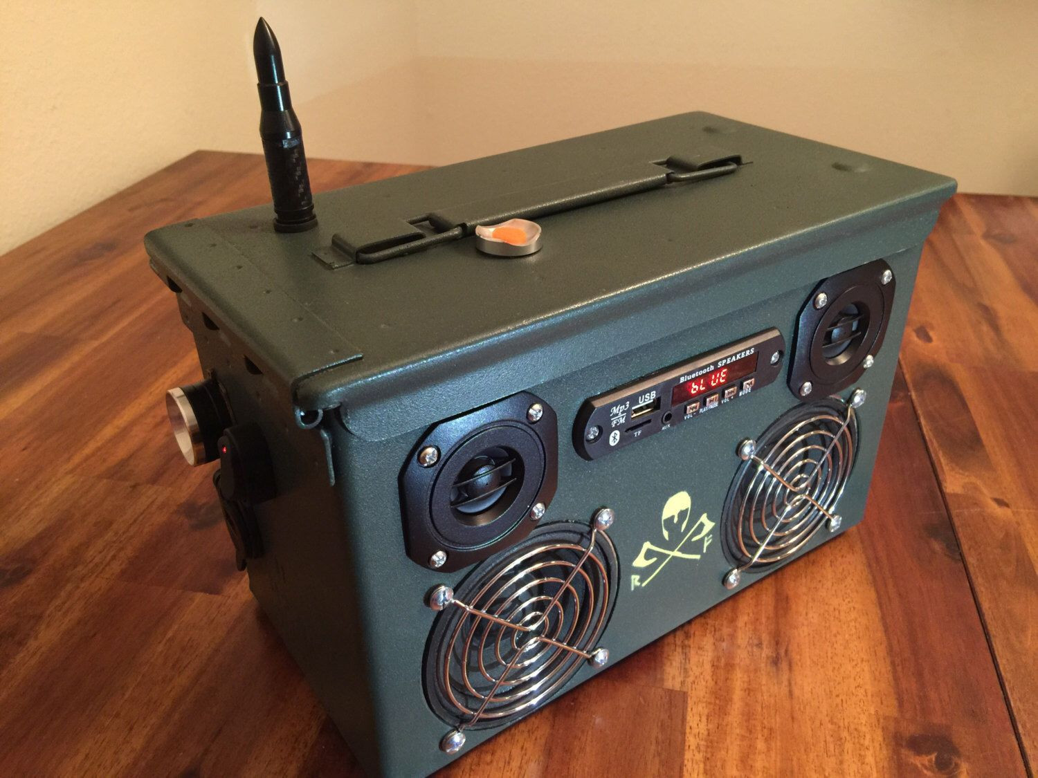DIY Waterproof Speaker Box
 A personal favorite from my Etsy shop