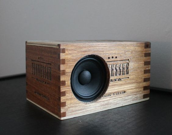 DIY Waterproof Speaker Box
 Tennessee Bluetooth Speaker Wooden Cigar Box Wireless