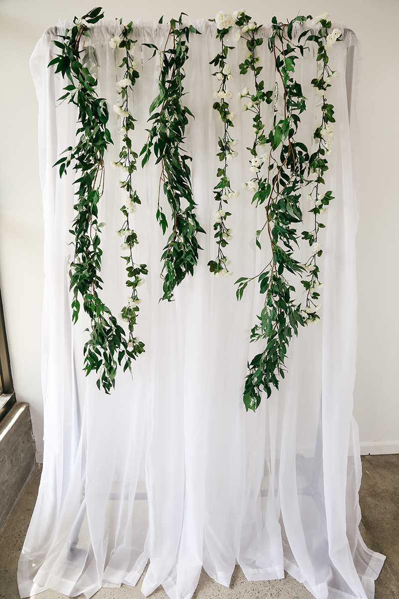 DIY Wedding Backdrop Fabric
 Upgrade Your Next Special Occasion With These Stylish DIY