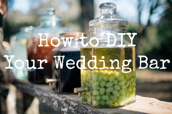 DIY Wedding Bar
 5 Tips for a Low Cost DIY Wedding Bar Rustic Wedding Chic