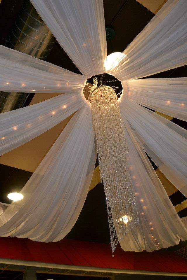 DIY Wedding Ceiling Drapery
 37 best Ceiling Draping images on Pinterest