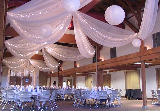 DIY Wedding Ceiling Drapery
 DIY CEILING AND WALL DRAPING KITS ding