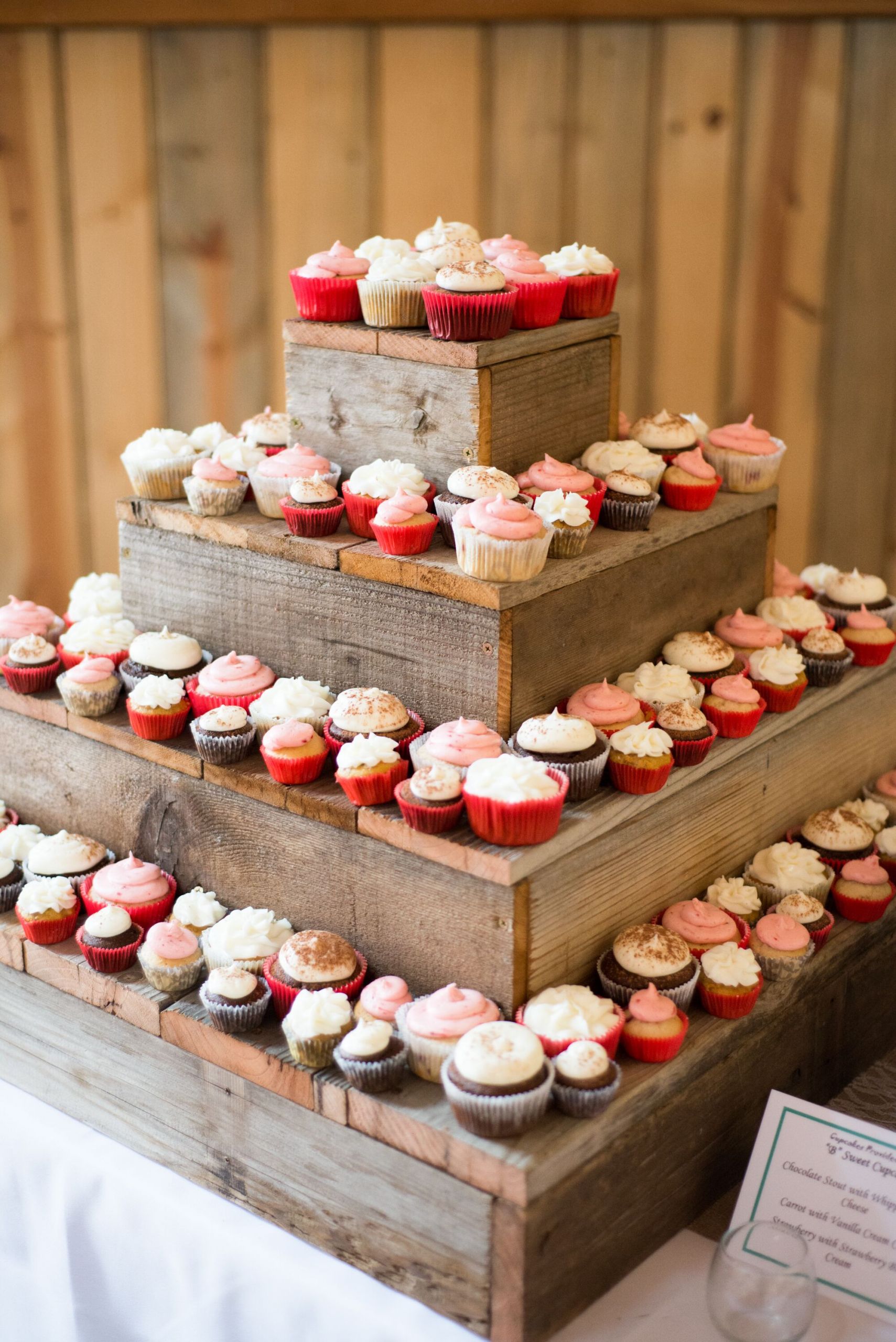 DIY Wedding Cupcake Stand
 DIY Barn Wood Cupcake Stand Dessert Table