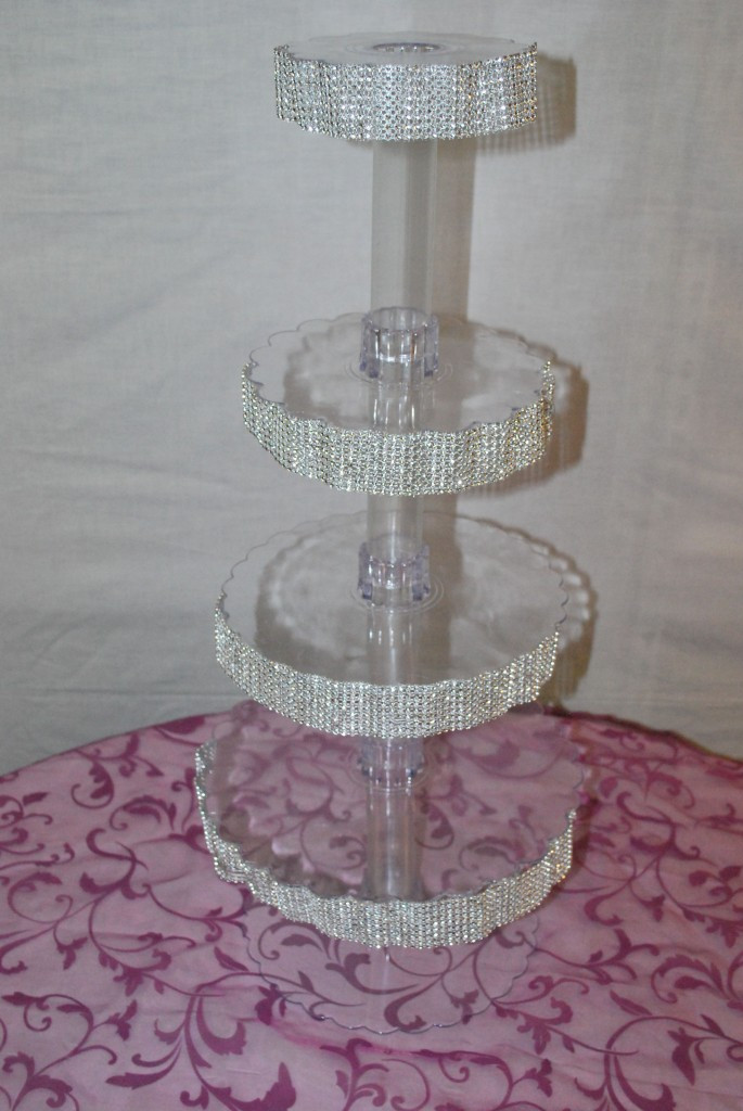 DIY Wedding Cupcake Stand
 DIY Crystal Cupcake Stand Project Wedding