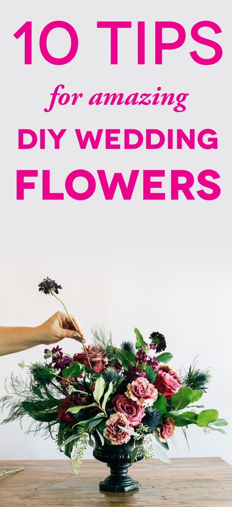 DIY Wedding Flowers Tips
 DIY Wedding Flowers 10 Tips To Save You Stress