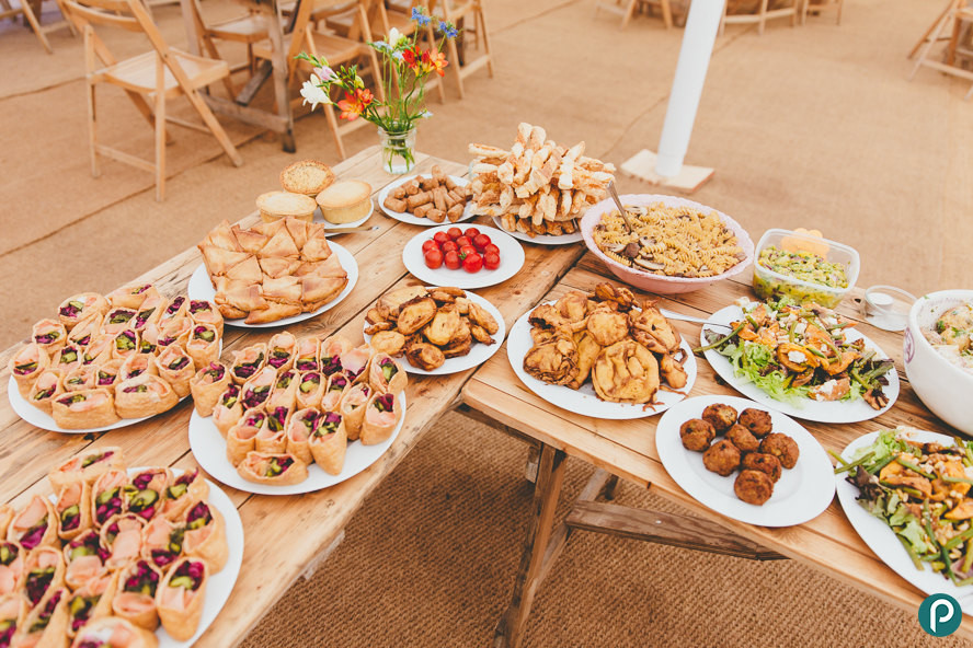 DIY Wedding Food Ideas
 Somerset weddings Roughmoor Farm
