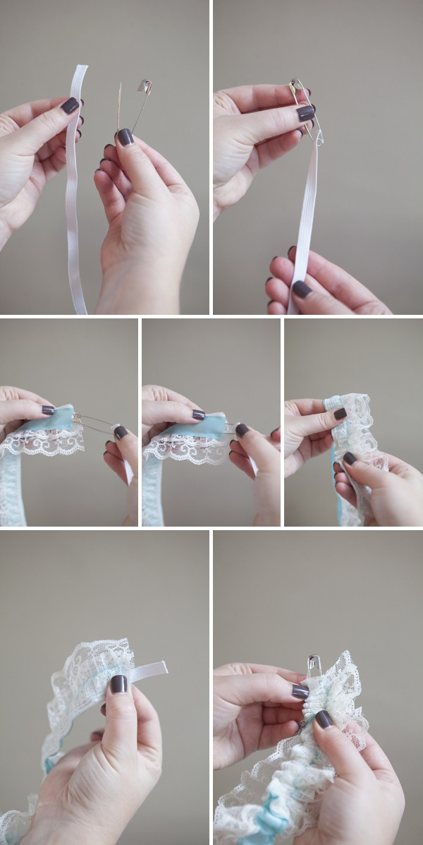 DIY Wedding Garter
 Easy tutorial on how to make a wedding garter must see