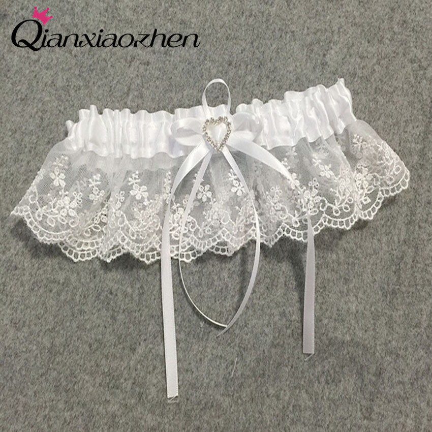 DIY Wedding Garter
 Aliexpress Buy Qianxiaozhen Flower Lace Leg Wedding