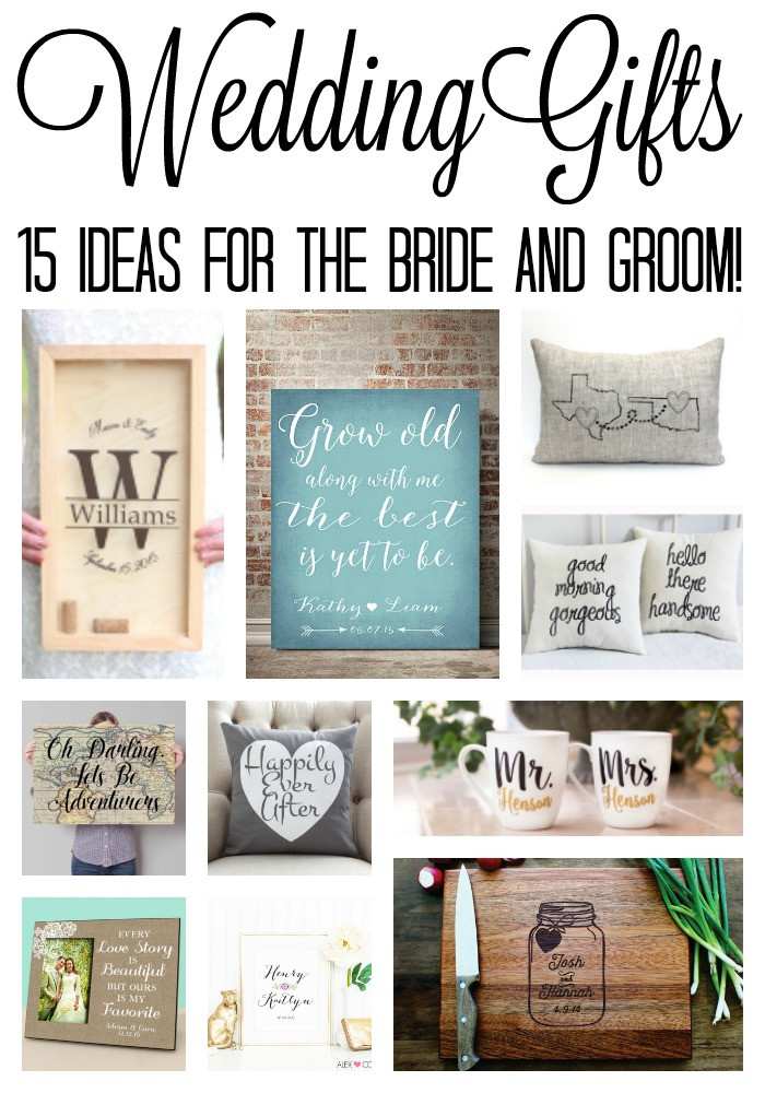 DIY Wedding Gift Ideas For Bride And Groom
 Wedding Gift Ideas The Country Chic Cottage