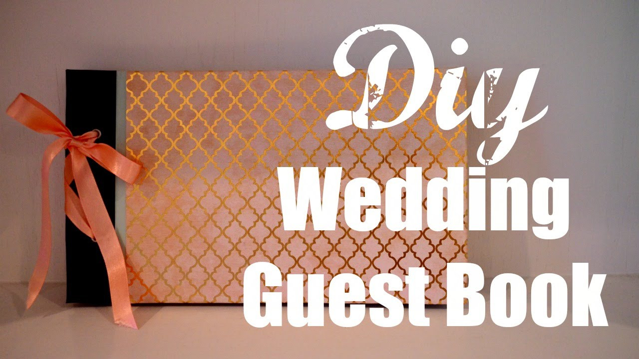 DIY Wedding Guest Books
 DIY wedding guest book