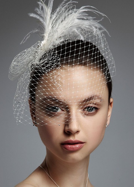 DIY Wedding Headpieces
 diy bridal headpiece