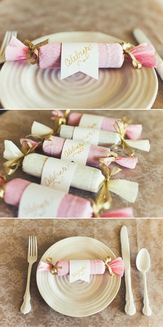 DIY Wedding Party Favors
 Pink Wedding DIY Party Favors & Decoration Ideas