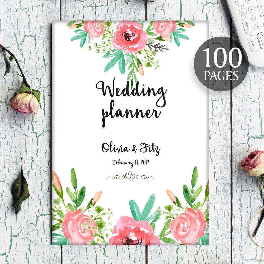 DIY Wedding Planning Binder
 Bohemian wedding planner DIY wedding binder Wedding by