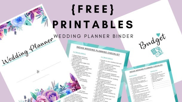 DIY Wedding Planning Binder
 How To Plan A Wedding DIY Wedding Planning Binder