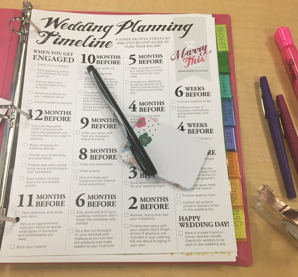 DIY Wedding Planning Binder
 DIY Wedding Planning Binder
