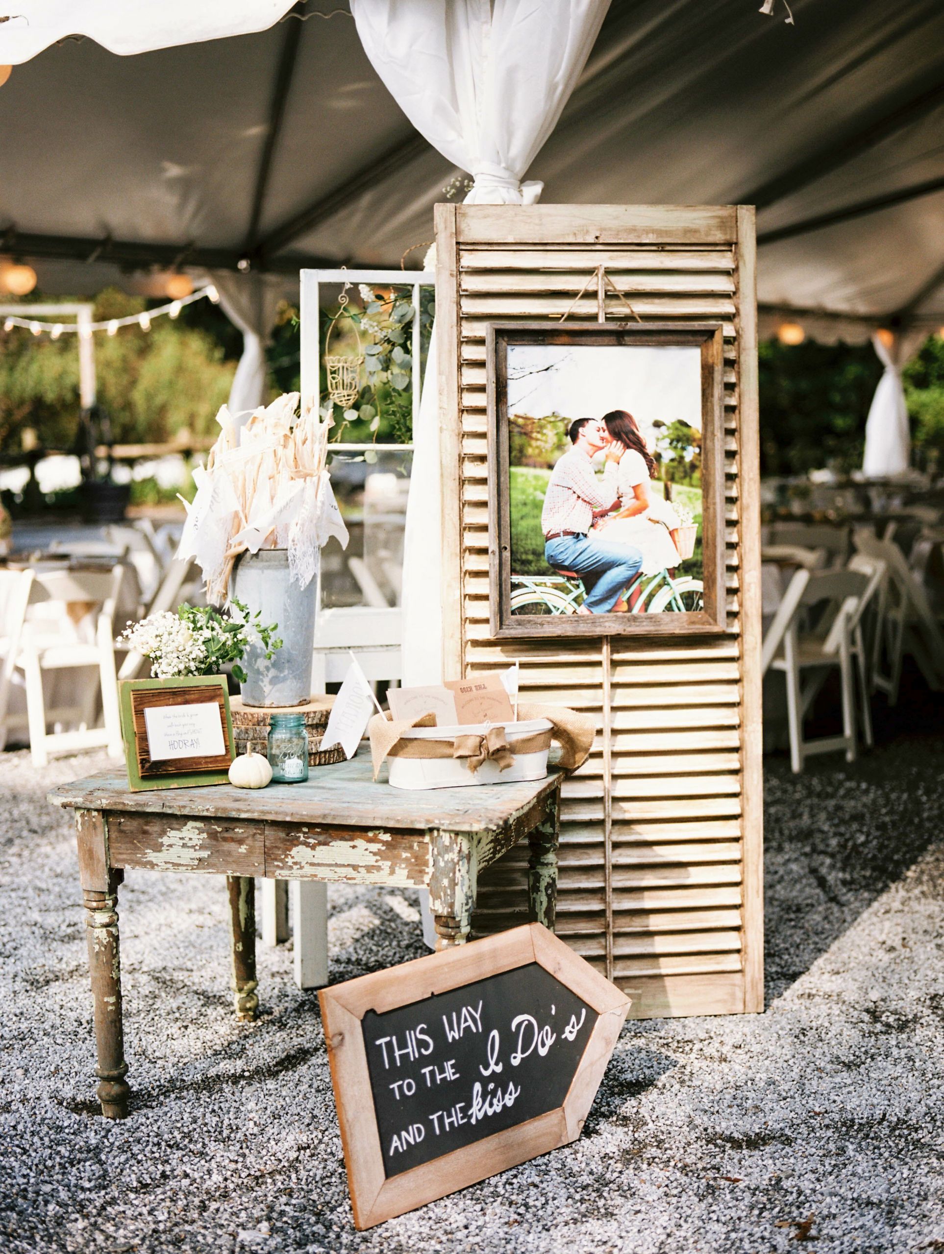 DIY Wedding Reception Ideas
 Rustic DIY Farm Reception Decor