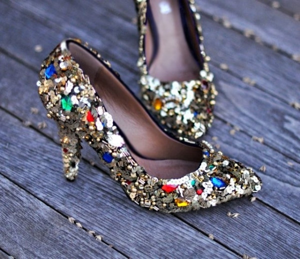 DIY Wedding Shoe
 20 DIY Wedding Shoes for Every Bridal Style thegoodstuff