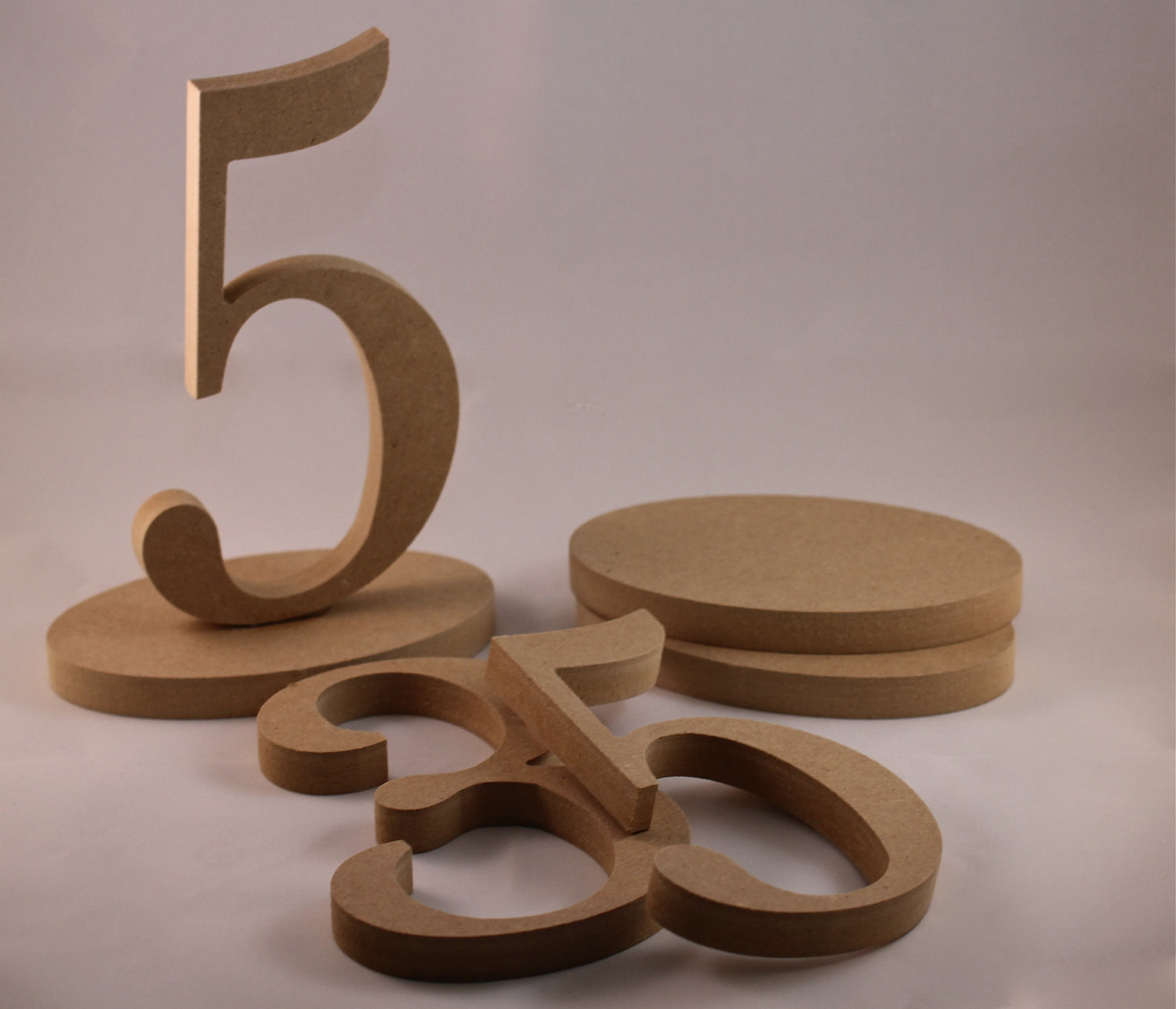 DIY Wedding Table Number
 1 25 DIY Wooden Wedding Table Numbers Do It Yourself Kit