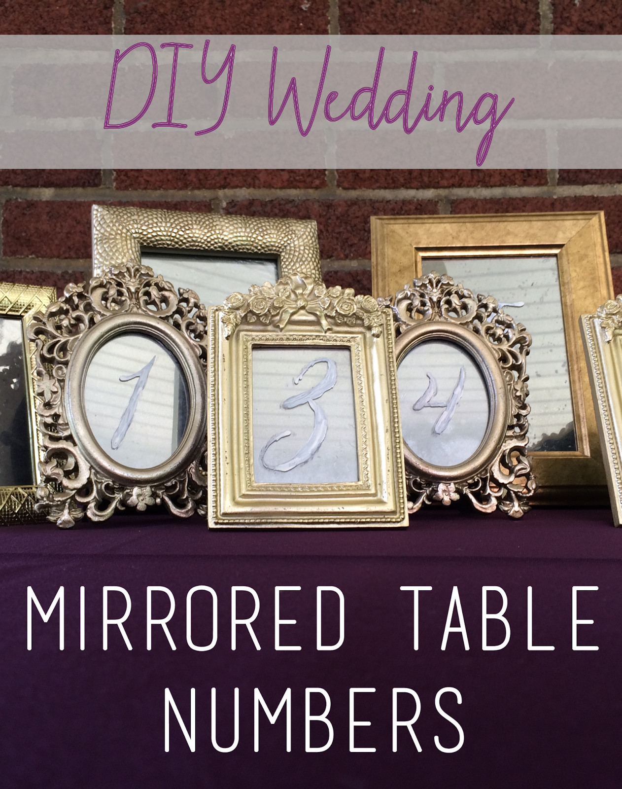 DIY Wedding Table Number
 Queen of the Cardigans DIY Wedding Table Numbers A Tutorial