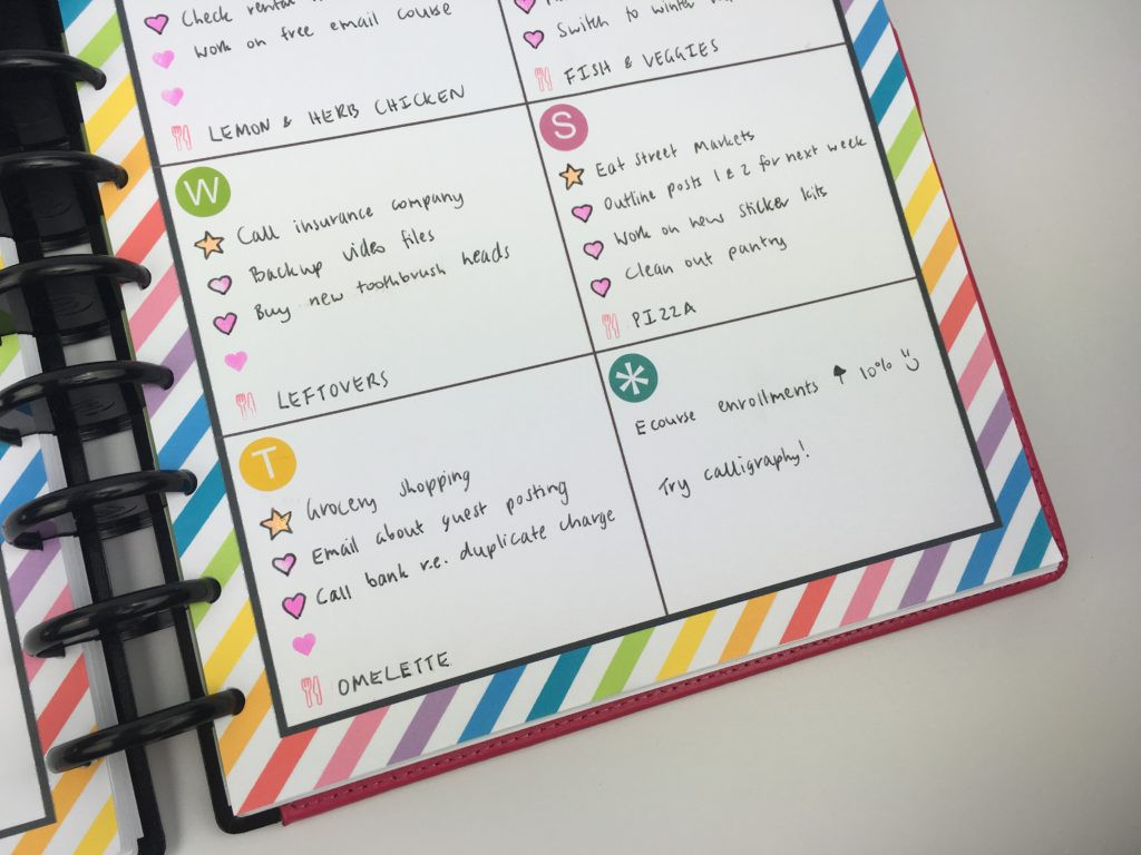 DIY Weekly Planner
 Making a DIY printable planner with a flexible layout 52