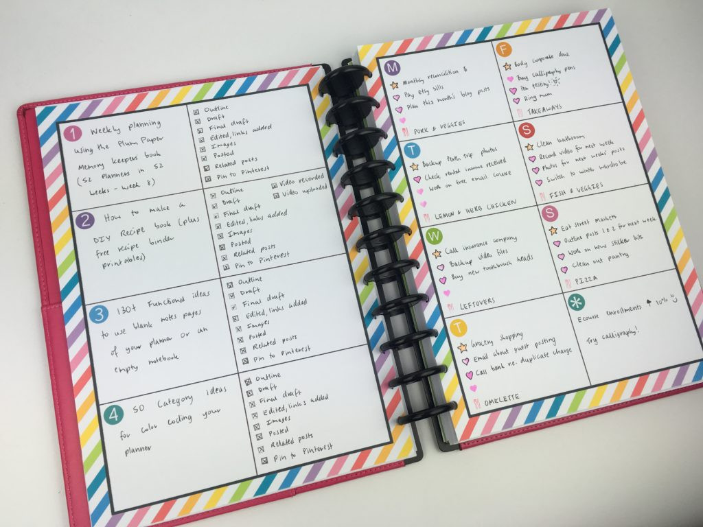 DIY Weekly Planner
 How to make a weekly planner in shop step by step