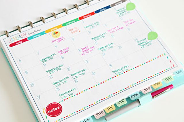DIY Weekly Planner
 How to Make a DIY Personal Planner