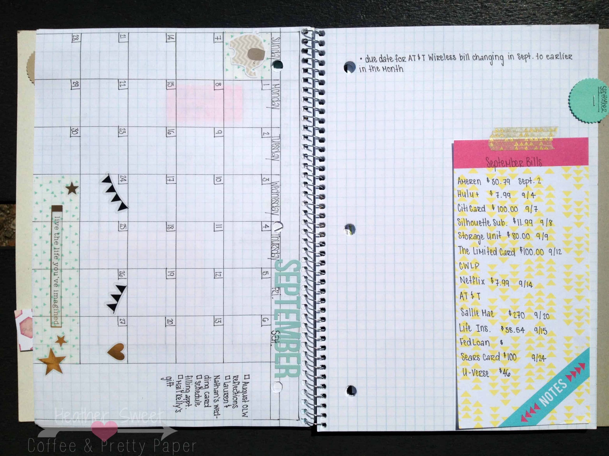 DIY Weekly Planner
 15 Different Ways To Use A Blank Notebook – OBSiGeN