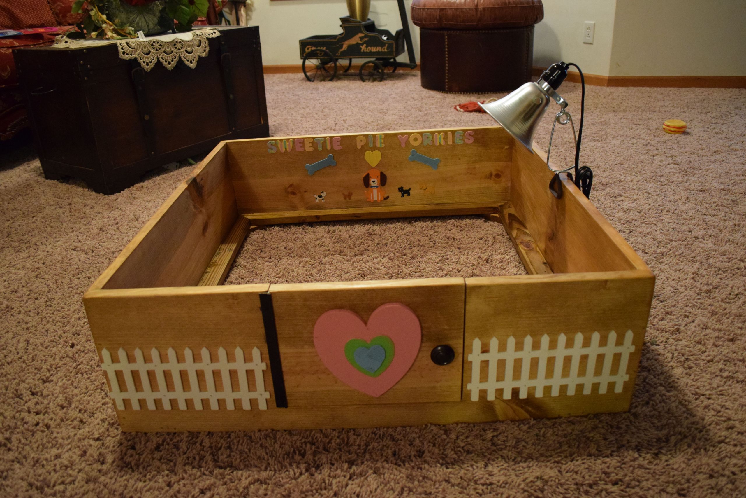 DIY Whelping Boxes
 Breeding DIY Homemade Dogs Whelping birthing Box